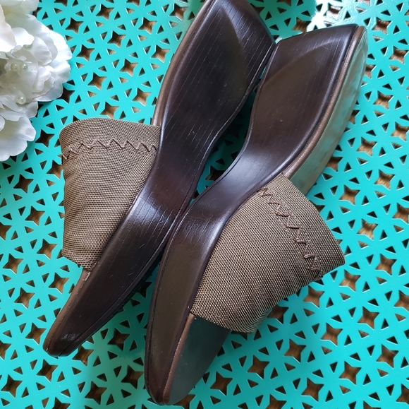 Stuart weitzman fabric sandal slides - Picture 7 of 7